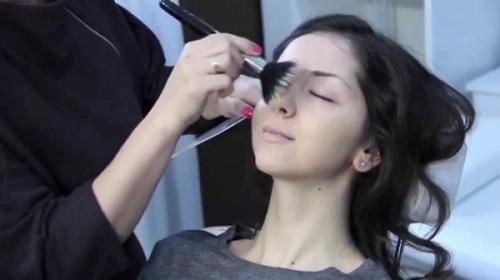 Макияж голое лицо. Кожа