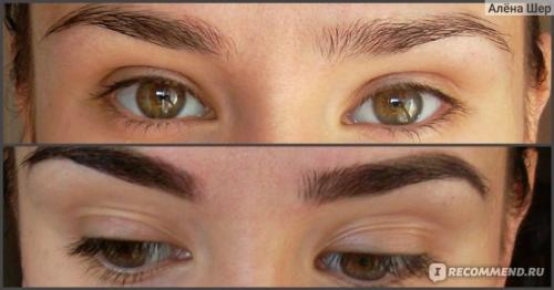 Индийская хна для бровей. Забудьте о тенях/карандашах/помадах для бровей! Спасение для редких бровей (фото ДО/ПОСЛЕ)