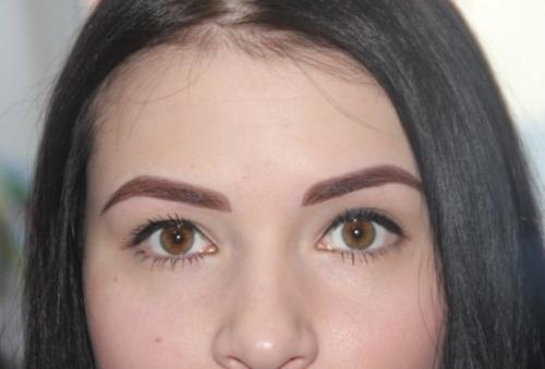 Перманентный макияж бровей: что это такое