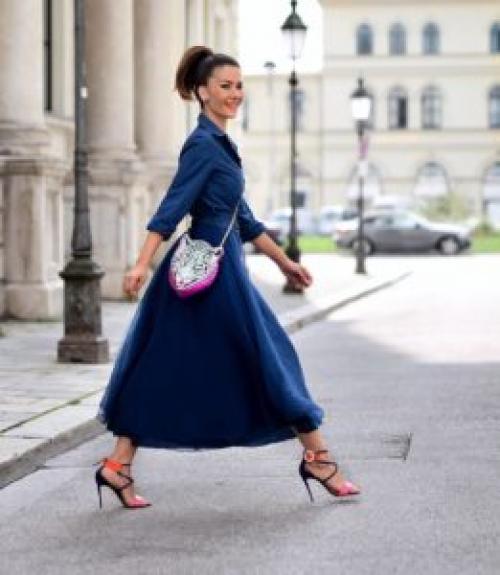 Платье нью-лук для полных. Современный нью лук