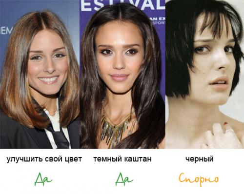 Каштановая осень цветотип. Окрашивание волос KO Каштановая осень