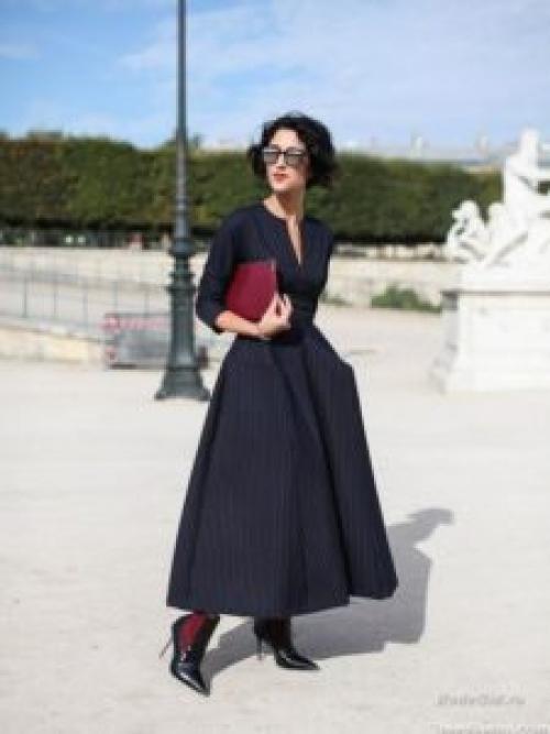 Платье нью-лук для полных. Современный нью лук