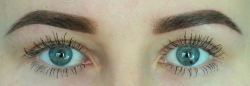 Пудровые брови микроблейдинг. Микроблейдинг бровей и техника пудровая растушевка