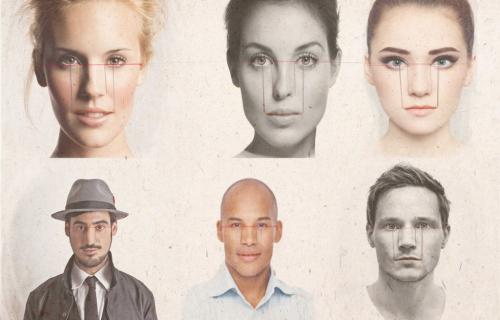 Пропорции лица женщины рисунок. Рисуем лицо человека