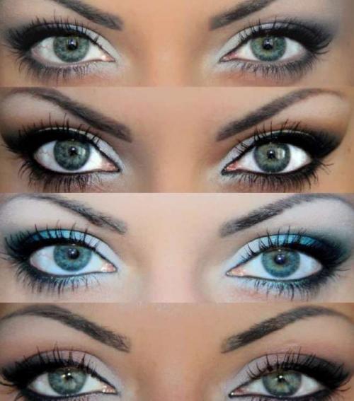 Виды макияжа смоки айс. Виды смоки айса по цвету глаз
