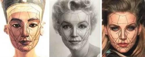 Правильные пропорции лица.