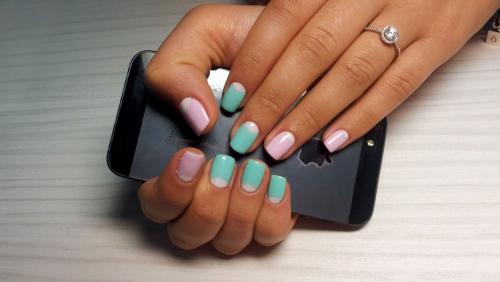 Голубой маникюр — 100 фото модных тенденций и новинок сезона. Варианты идеального сочетания и дизайна!