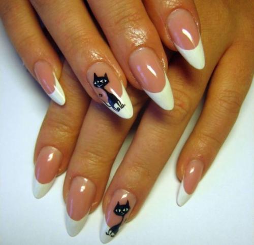 Белый френч на розовом фоне. Белый френч — изящный классический маникюр. 95 фото лучших вариантов + видео!