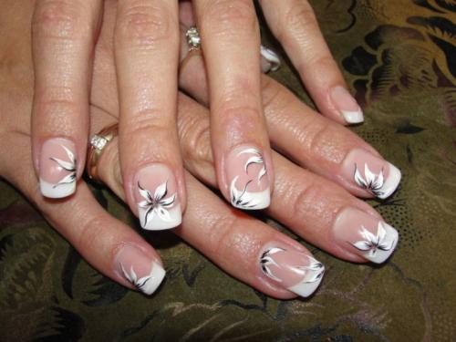 Белый френч на розовом фоне. Белый френч — изящный классический маникюр. 95 фото лучших вариантов + видео!