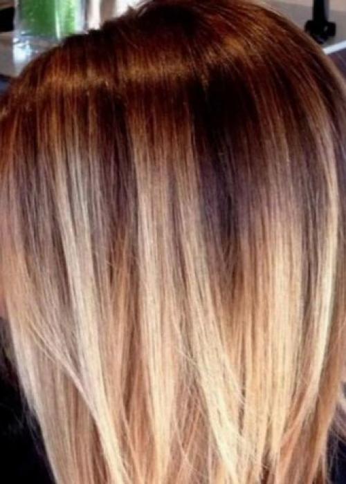 Каре и мелирование. Мелирование на удлиненное каре — фото до и после, популярные виды и техники 12