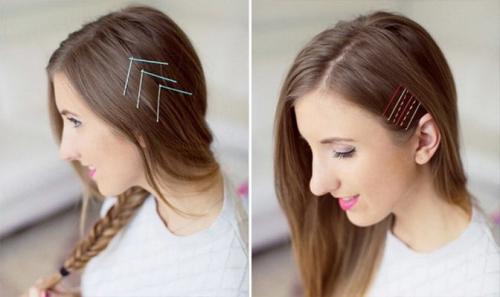 Как красиво заколоть волосы средней длины крабиком. Как красиво заколоть волосы крабиком