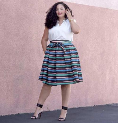 Юбка которая стройнит. 5 модных юбок, которые гарантированно стройнят. Фото