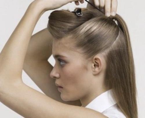 Чем заколоть волосы сверху. Как заколоть волосы (38 фото) необычно и красиво!