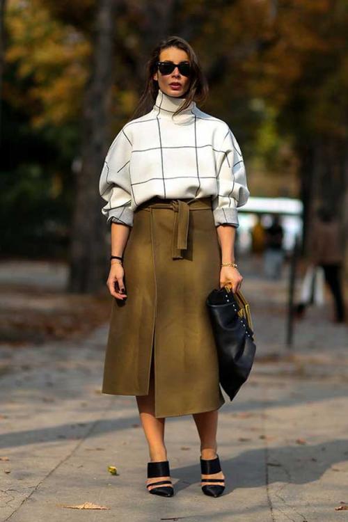 Юбка которая стройнит. 5 модных юбок, которые гарантированно стройнят. Фото