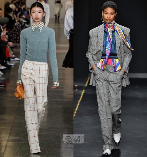 Модные брюки для полных женщин осень-зима 2019 2019. Модные брюки осень-зима 2019-2020