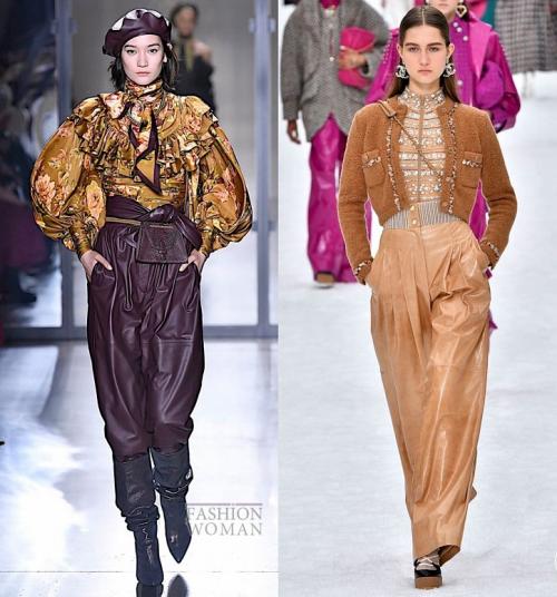 Модные брюки для полных женщин осень-зима 2019 2019. Модные брюки осень-зима 2019-2020