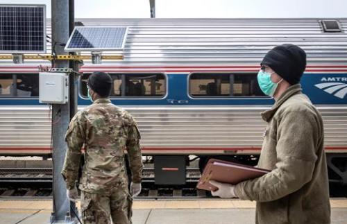 Распространение COVID-19 в США. Трамп продлил меры против распространения COVID-19 в США до 30 апреля 01