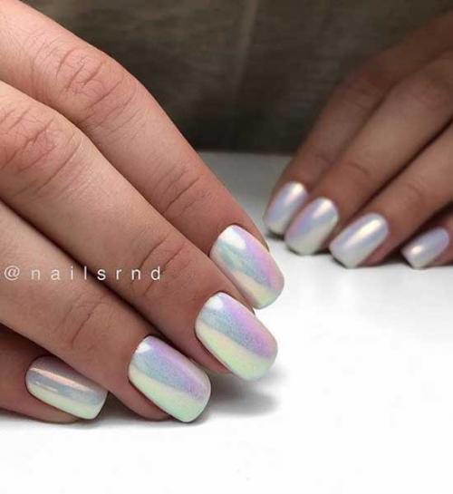 Идеи маникюра со втиркой 2019. Новинки маникюра с втиркой 2019-2020: топовые идеи на фото