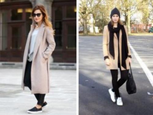 Кроссовки с пальто, как носить. Как носить пальто с кроссовками
