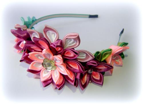 Ободок для волос. Как своими руками сделать ободок для волос, оригинальные идеи декора