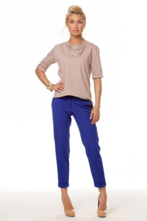 Какие брюки под коричневые туфли. Идеальная пара к синему