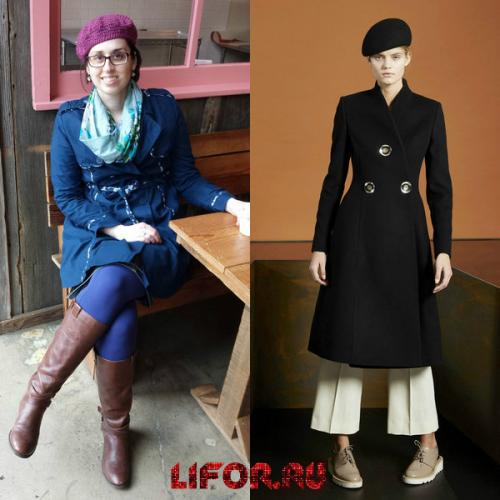 С чем носить пальто реглан. Выбираем пальто 12