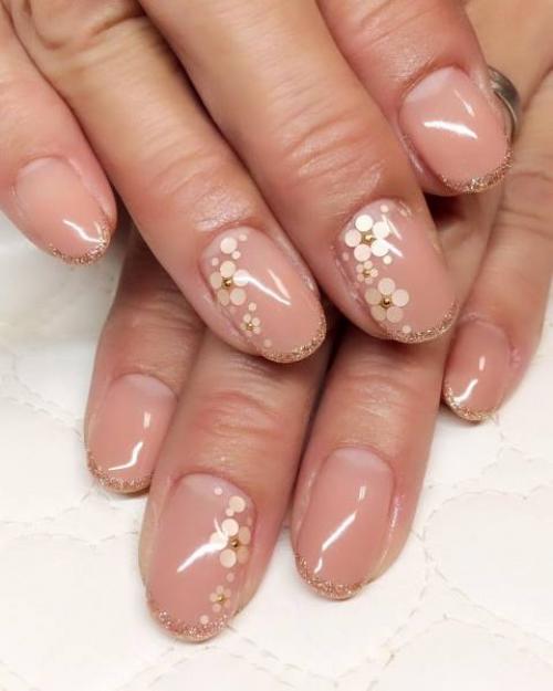 Рисунки на ногтях цветы. Дизайн маникюра с цветами