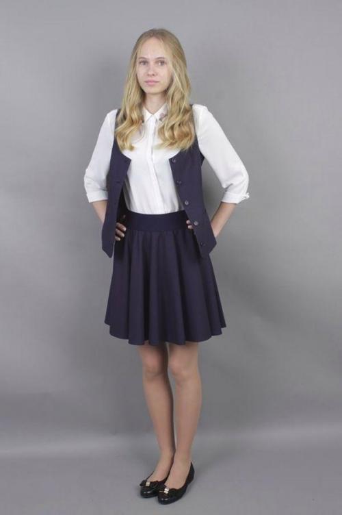 С чем носить завышенную юбку солнце. С чем носить юбку солнце, модные образы и советы стилистов