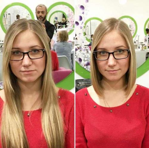 Стрижка до и после женская короткая. «До и после»: преображения женщин в руках стилиста