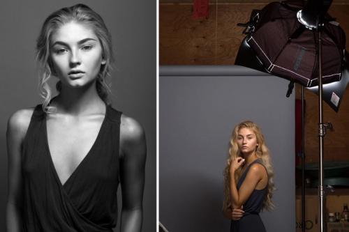 Бьюти съемка с цветами. Схема освещения для бьюти-портретов в самодельной студии