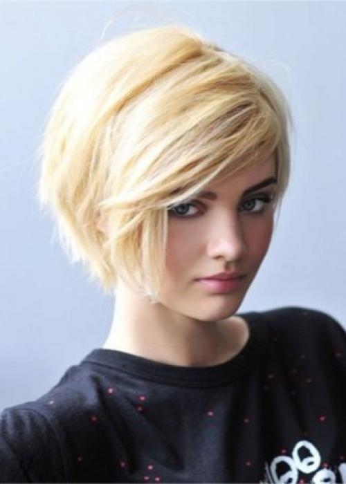 Стрижки для круглого лица после 50 лет. Варианты и советы 05 Стрижки для круглого лица после 50 лет. Варианты и советы 05