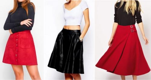 Юбка трапеция с запахом. Кому подходит фасон