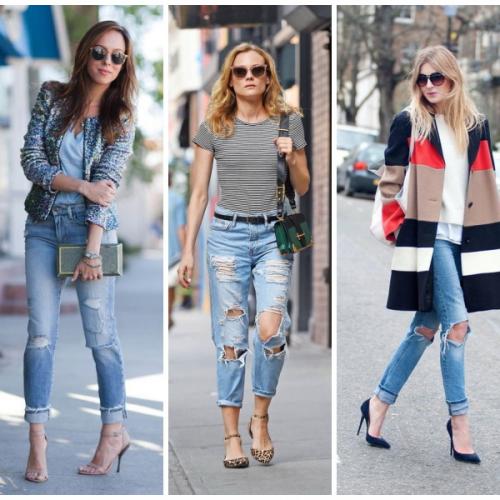 Как осенью носить рваные джинсы. Самый модный свитер весны-2020, в котором ты будешь иконой стиля, — освежи образ 15