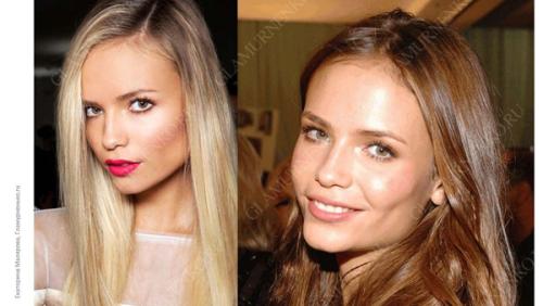 Контрастное Лето цвет волос. Цвет волос летнего цветотипа