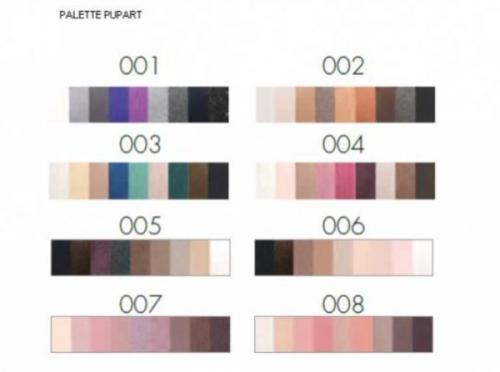 Пупа тени для век Палитра. Тени для век от Pupa – сияние на каждый день