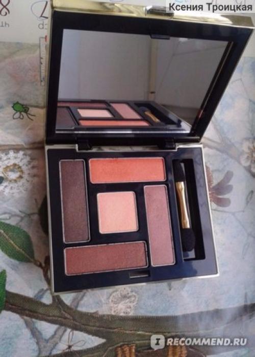 Палитра теней для век ЛЮКС. Палитра теней Эйвон Люкс "Золотая дымка" порадовала качеством и оттенками.