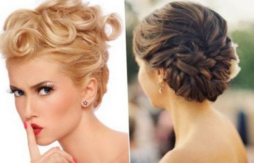 Как красиво заколоть волосы средней длины. Особенности причесок с собранными волосами