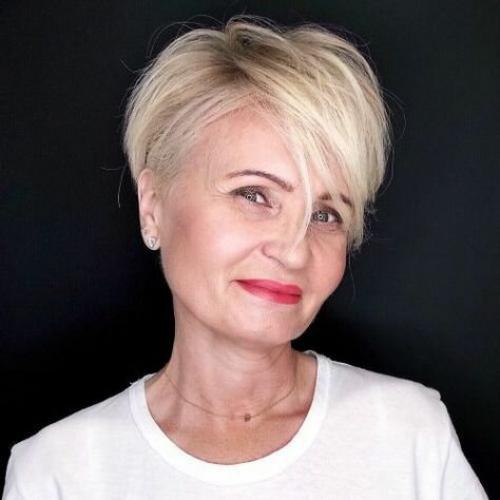 Модные стрижки на короткие волосы для женщин за 50 в 2019 году. Стрижка пикси: варианты.