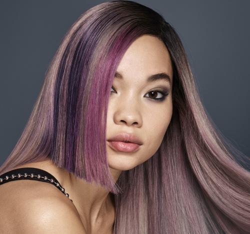 Окрашивание смоки омбре.