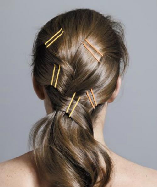 Как заколоть волосы невидимками сбоку. Просто, но эффектно: 11 причёсок с заколками-невидимками