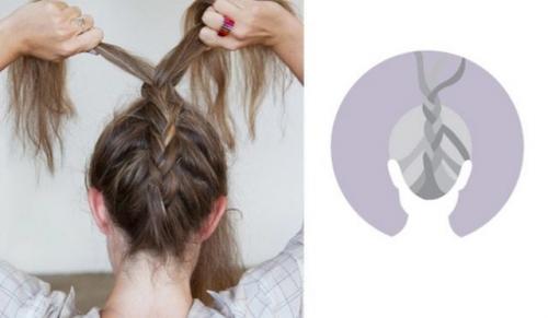 Как красиво заколоть волосы в пучок. Как сделать растрепанный пучок на голове?