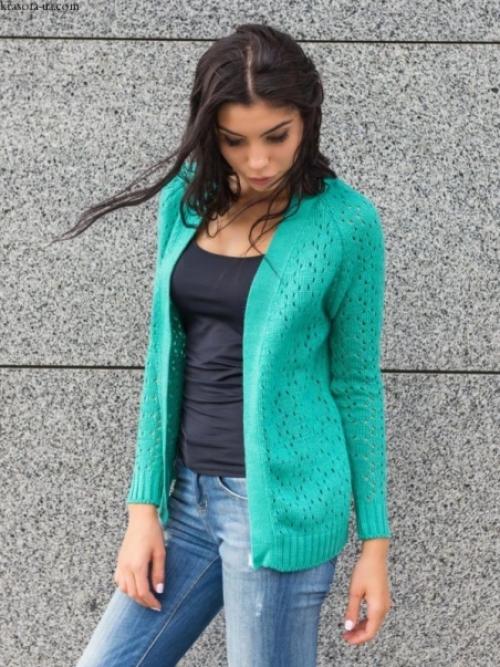 Трикотажные красивые кофточки. Модели и фасоны