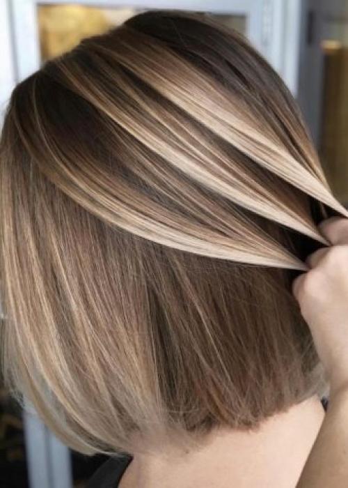 Мелирование на русые волосы на каре. Подбор оттенков мелирования на каре 27 Мелирование на русые волосы на каре. Подбор оттенков мелирования на каре 27