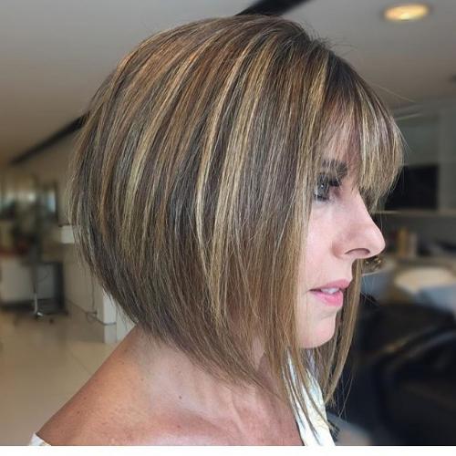 Многослойные стрижки 2020. Ультрамодная челка 2020: свежие идеи стрижек 45+