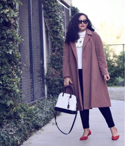 Стильные пальто для полных. Фасоны пальто для полных женщин фото