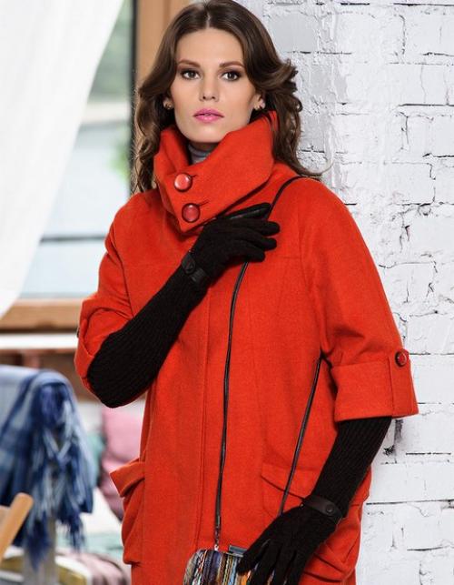 Короткое пальто с рукавом 3/4. Как носить пальто с рукавом 3/4