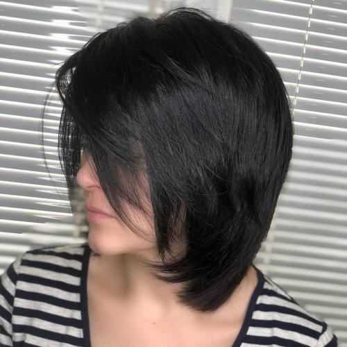 Многослойные стрижки 2020. Ультрамодная челка 2020: свежие идеи стрижек 45+