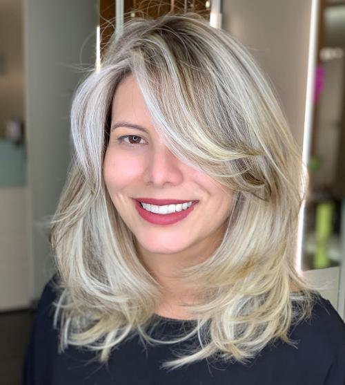 Многослойные стрижки 2020. Ультрамодная челка 2020: свежие идеи стрижек 45+