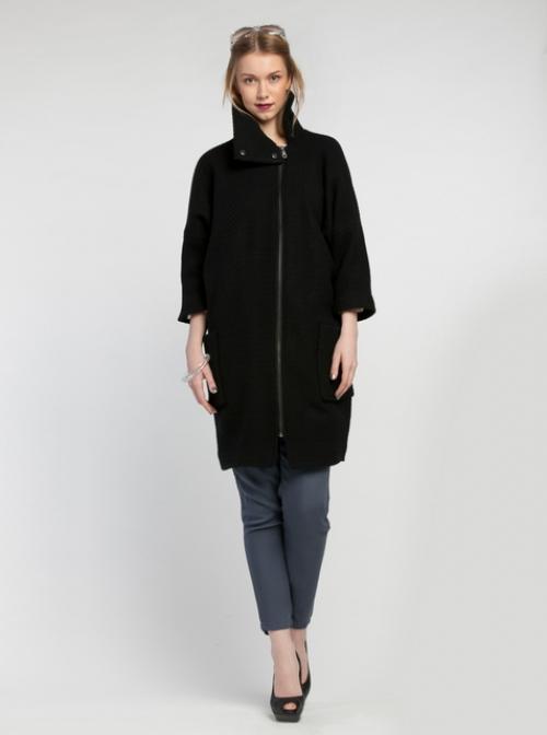 Короткое пальто с рукавом 3/4. Как носить пальто с рукавом 3/4