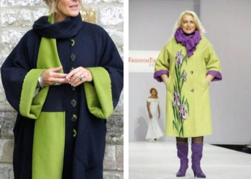 Стильные пальто для полных. Фасоны пальто для полных женщин фото
